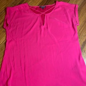 Express short sleeve blouse size L